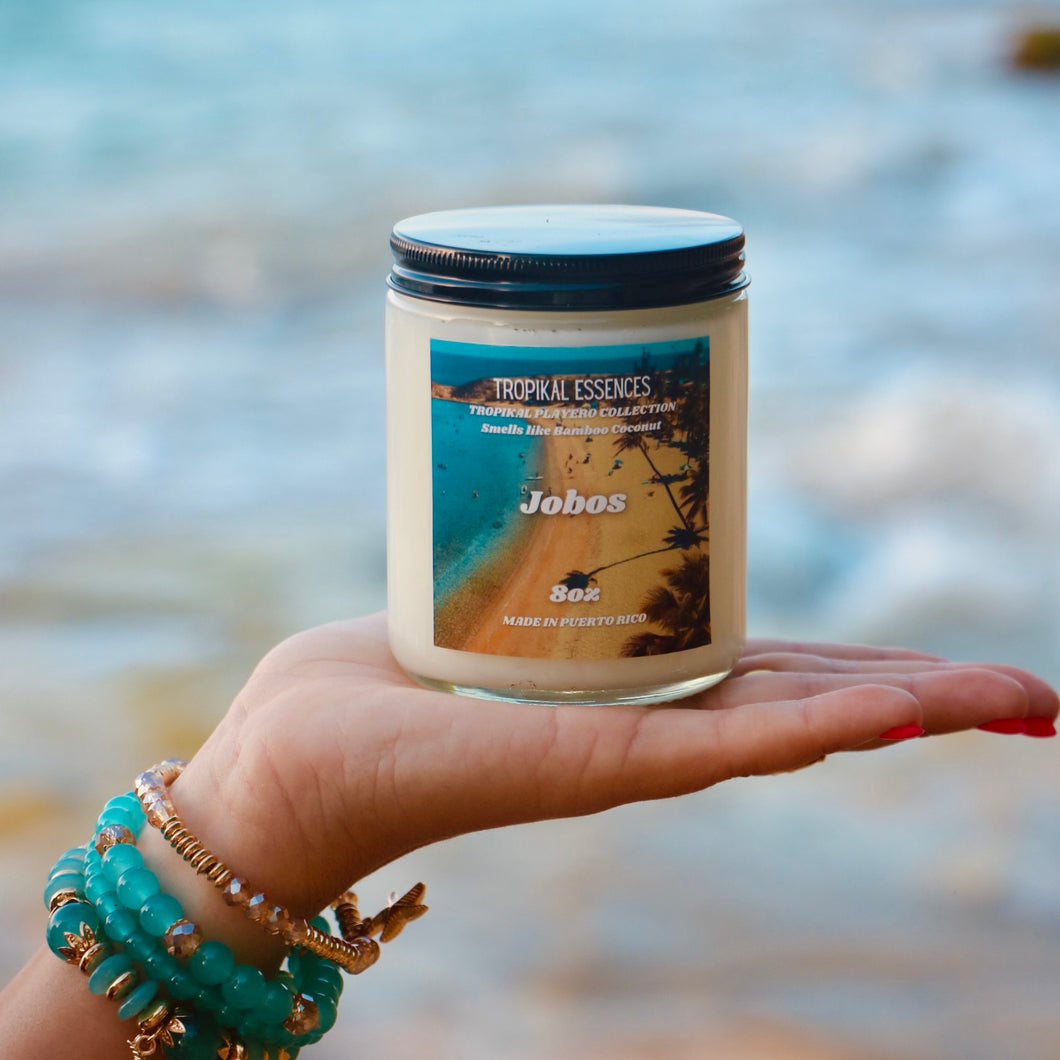Jobos Candle (Bamboo Coconut)