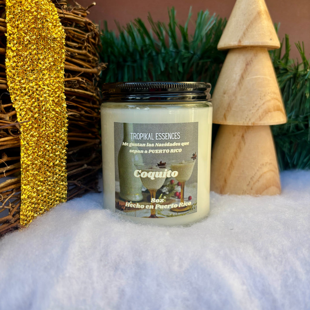 Coquito Candle